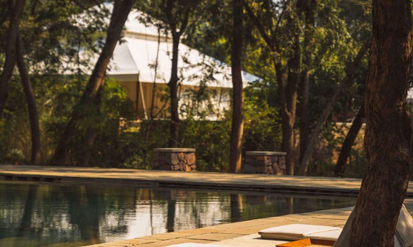 Relax by the pool