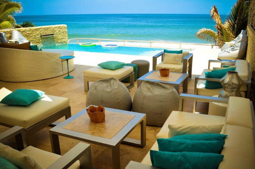 View of the beach