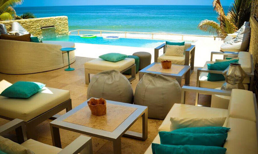 View of the beach