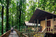 Lodge walkway