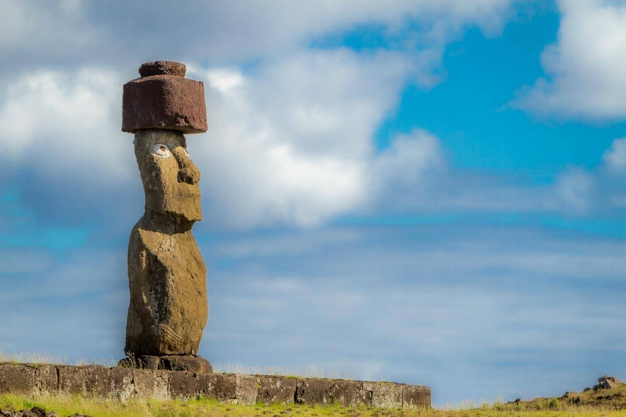 Moai statue