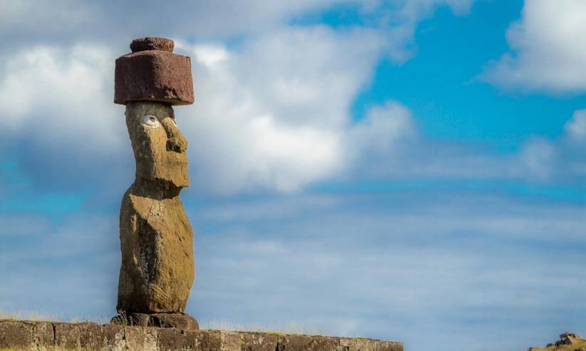 Moai statue