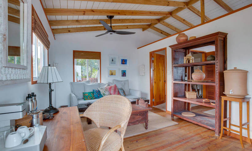 Spacious living area 