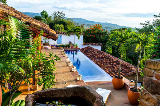 View of the pool