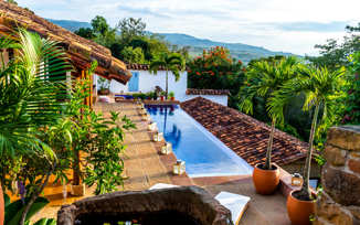 View of the pool