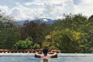 View from the pool