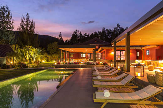 The swimming pool