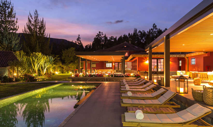The swimming pool