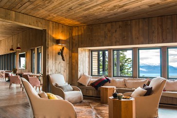 Awasi Patagonia Interiors Main Lodge Lobby