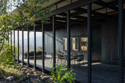The terrace 