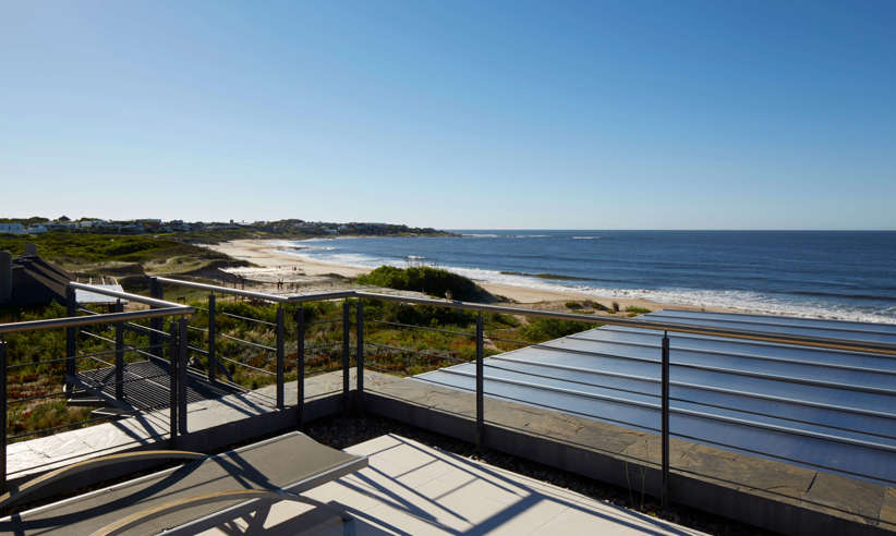 Stunning sea views from the main building 