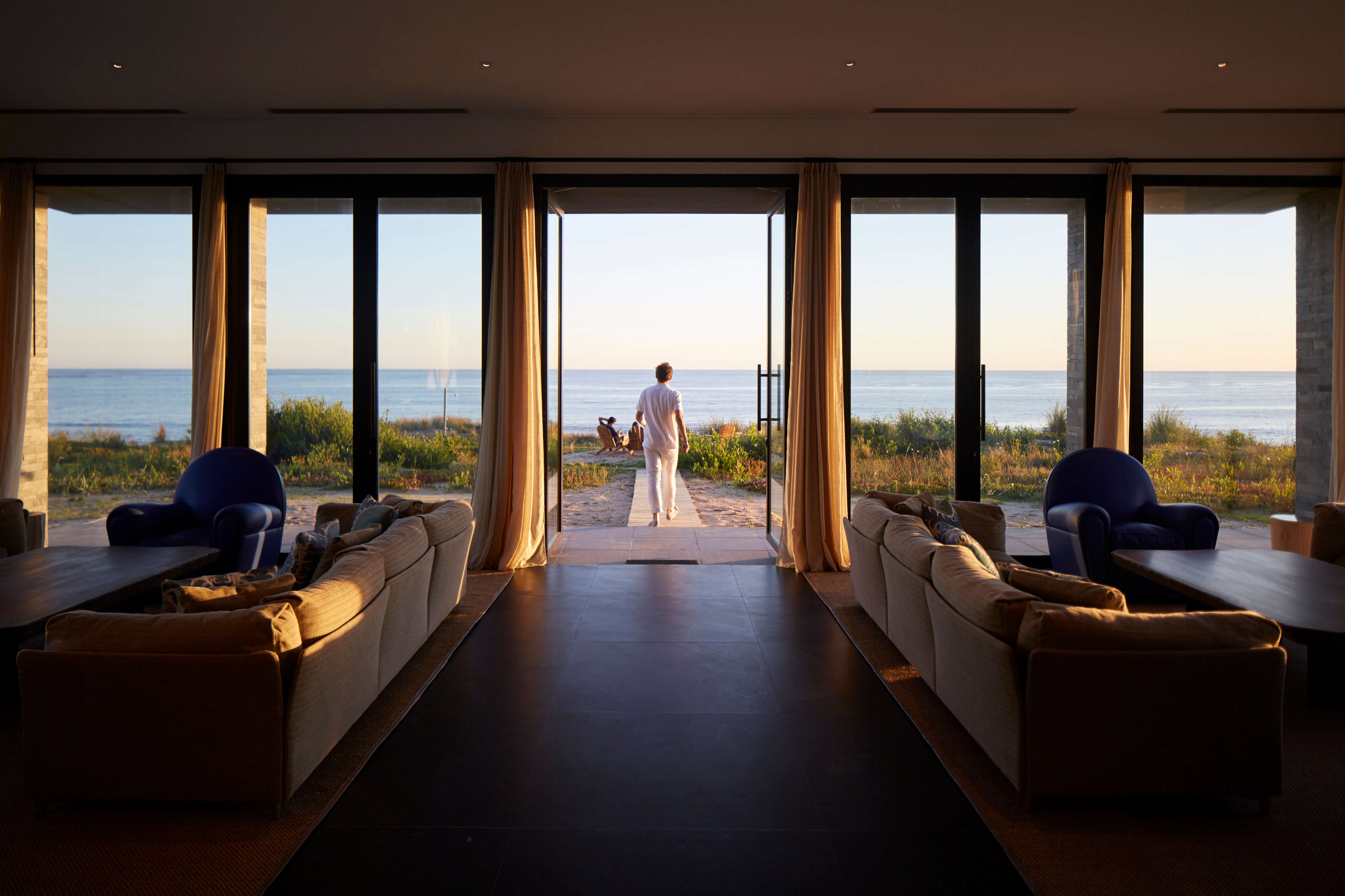 The living room
