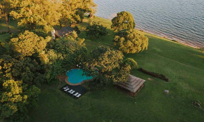 View of the pool