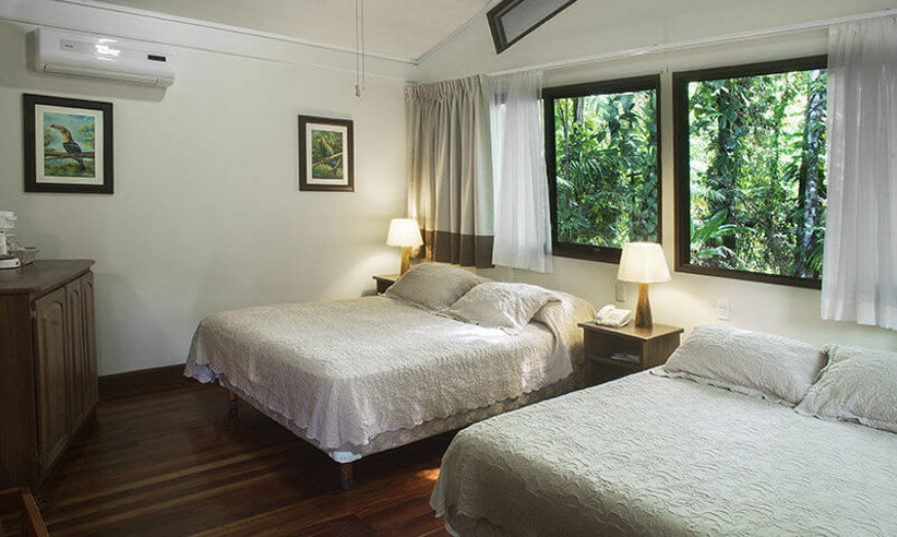 Bungalow room at Selva Verde 