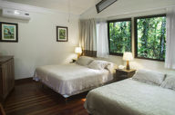 Bungalow room at Selva Verde
