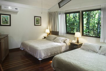 Bungalow room at Selva Verde 