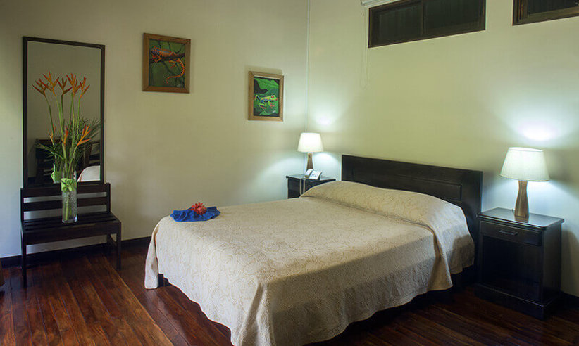 Typical room at Selva Verde 