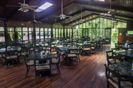 The dining room