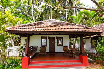 Spacious private cottages
