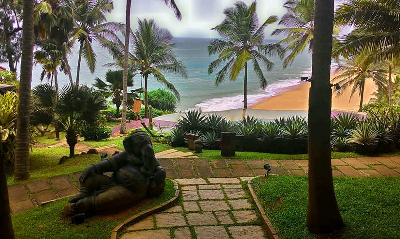 Enjoy the gardens 