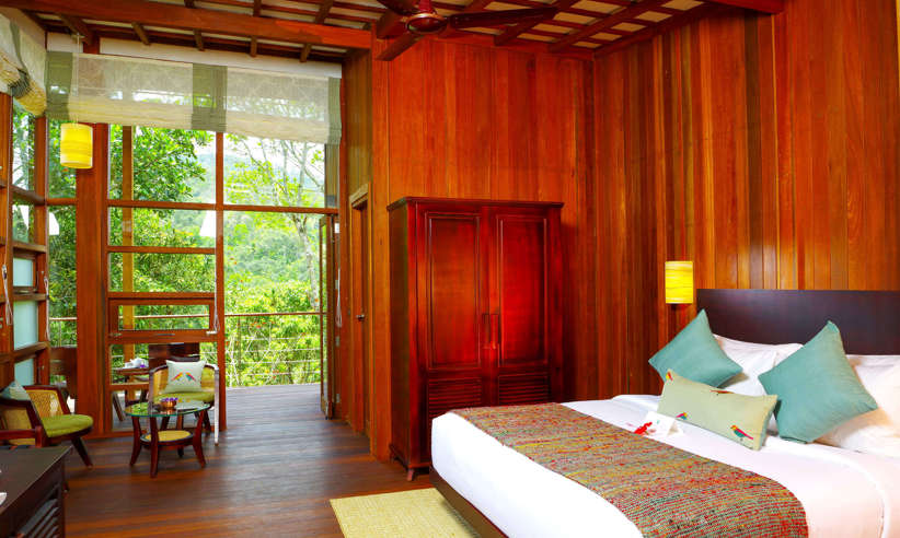 Mountain view cottage bedroom 