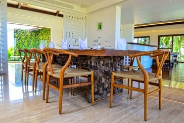 Dining room, premium pool villa