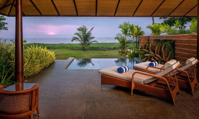 Premium water front villa with private pool 