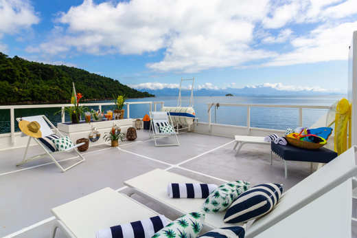 The sun deck