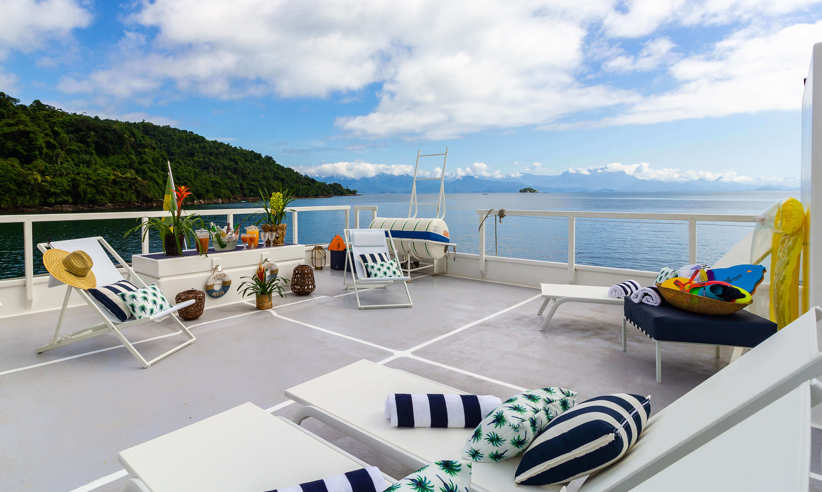 The sun deck