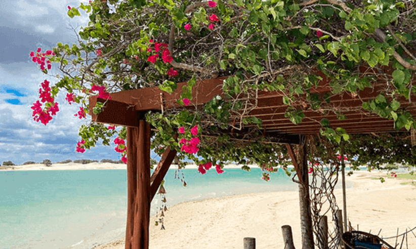 A beautiful beach awaits 