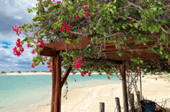 A beautiful beach awaits