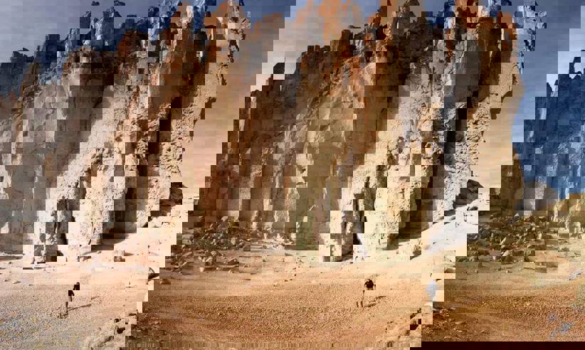 Cathedrals rock formations