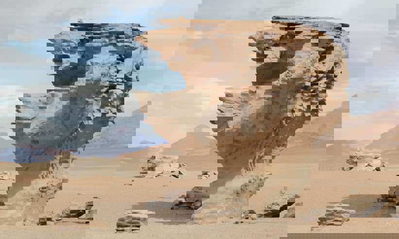 Unique rock formations