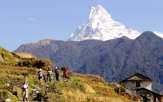 Trekking in the Annapurna Mountains