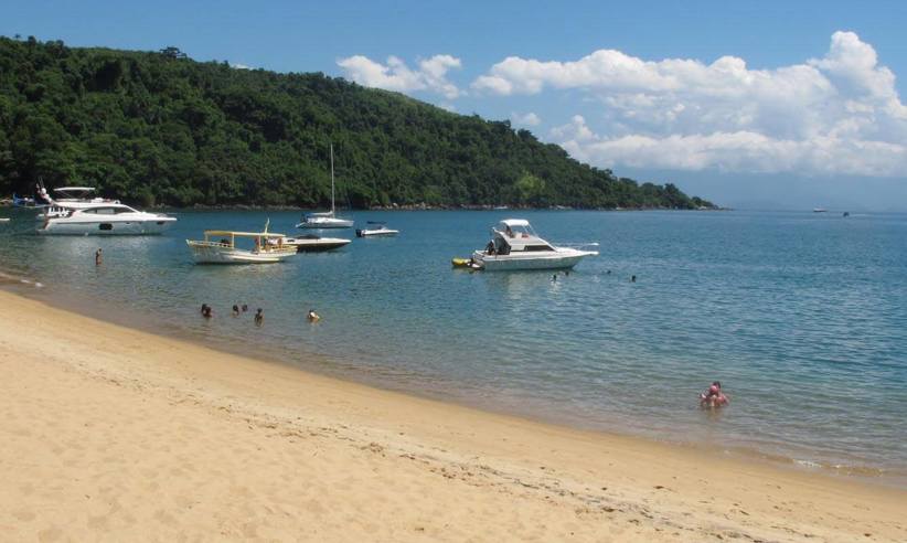 The beach
