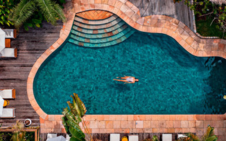 Stunning pool at Pousada Mangabeiras
