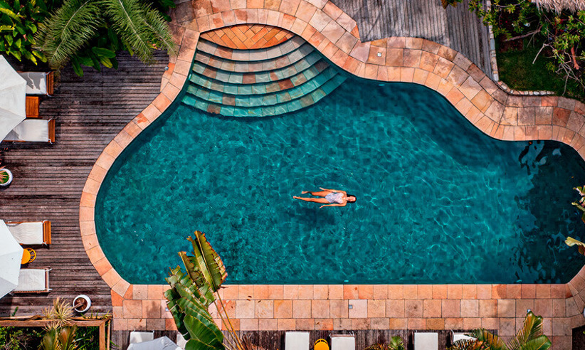 Stunning pool at Pousada Mangabeiras