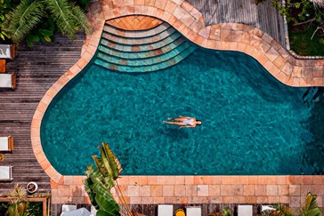 Stunning pool at Pousada Mangabeiras