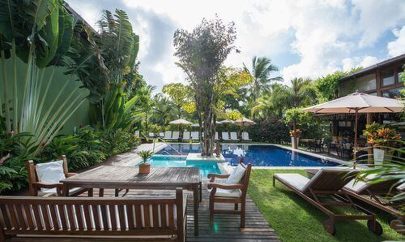 Pool and garden