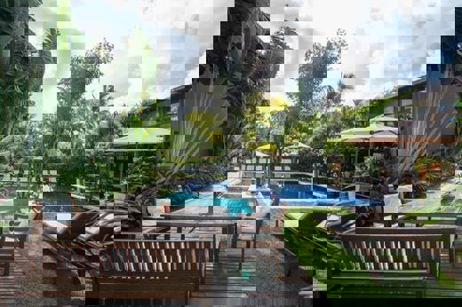 Pool and garden