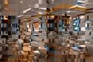 Enjoy the air-conditioned Monaco lounge 