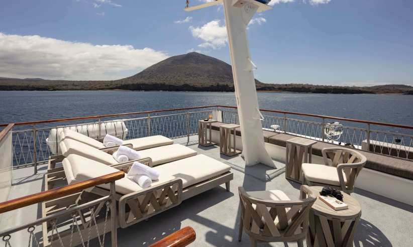 Relax on the sun deck 