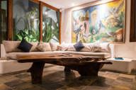Spacious lounge