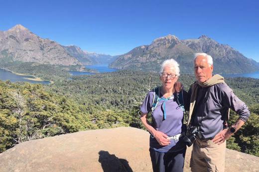 Bariloche Lake Region 26Mar23 Mr&Mrs Naylor