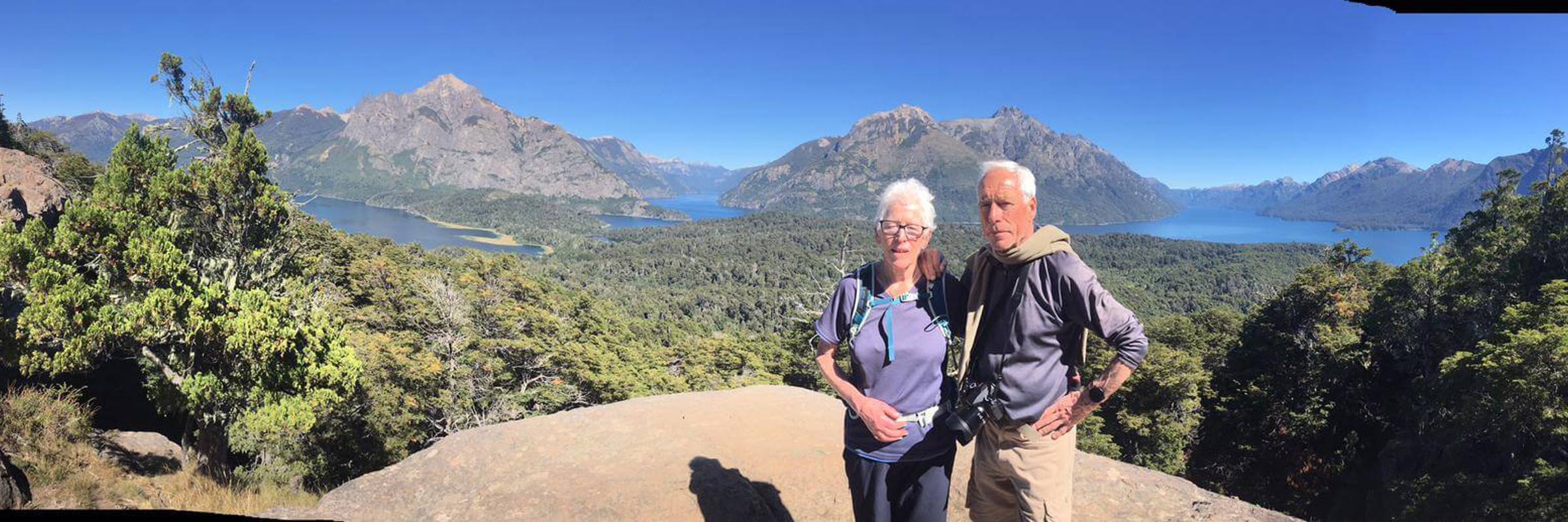 Bariloche Lake Region 26Mar23 Mr&Mrs Naylor
