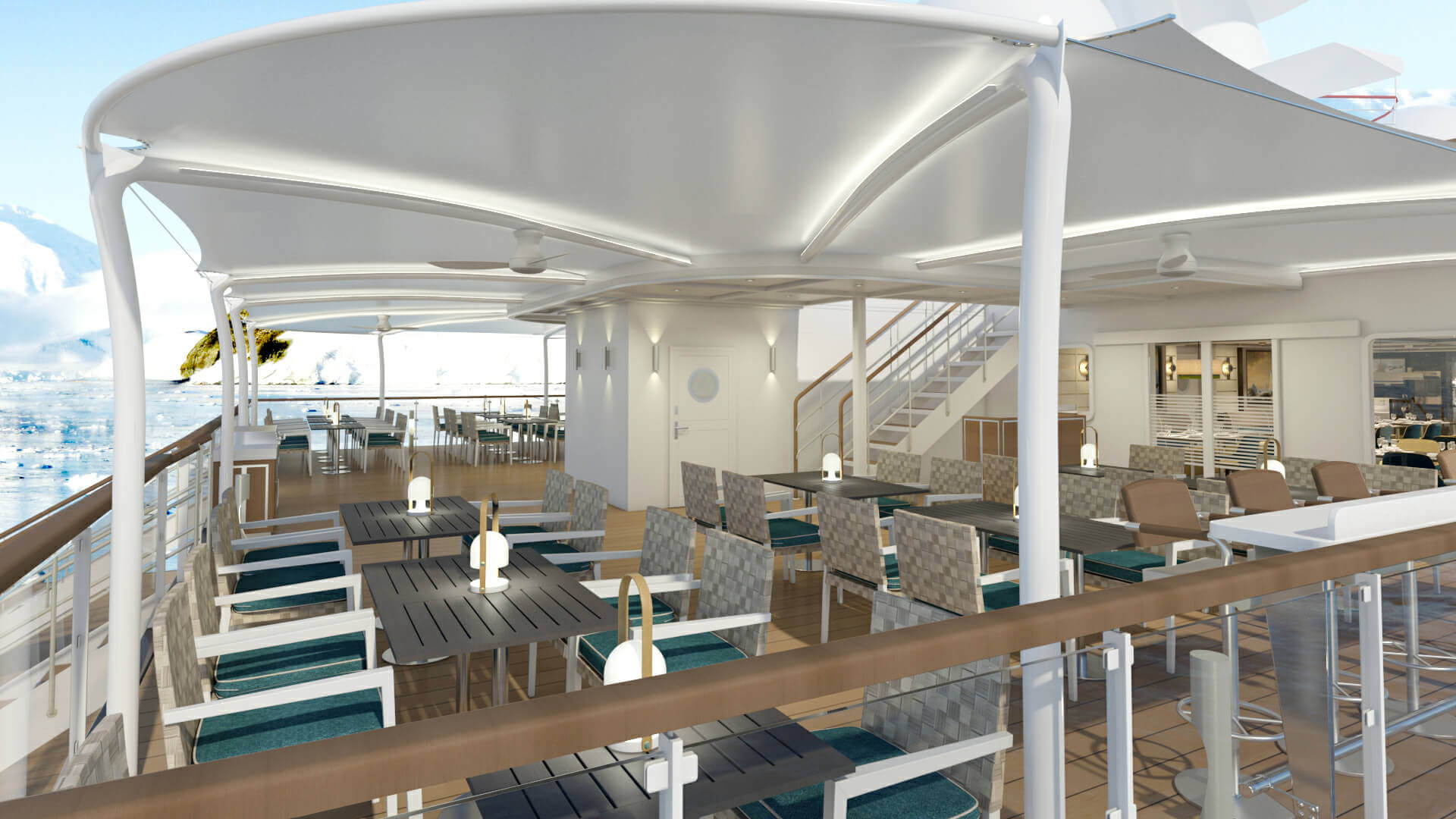 Outdoor restaurant 