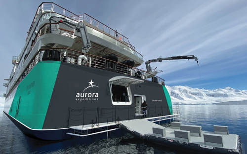 View of the stern