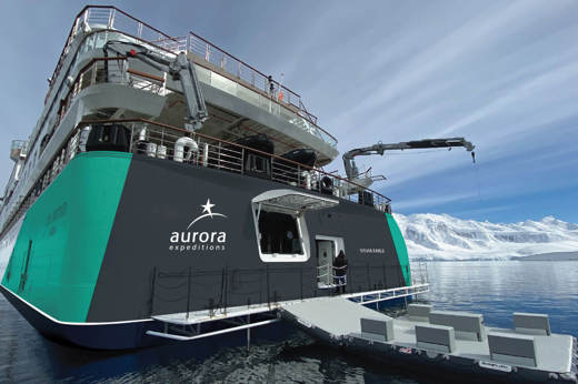 View of the stern