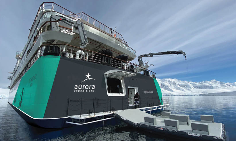 View of the stern