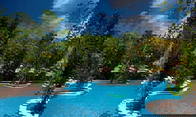 The large pool